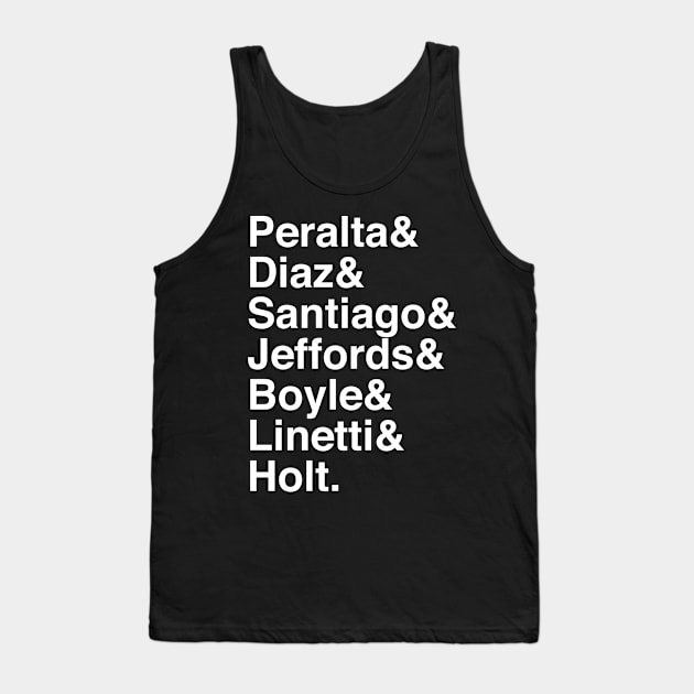 B99 Characters (White) Tank Top by brendalee